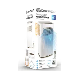 Daewoo COL1316GE portable air conditioner 65 dB White