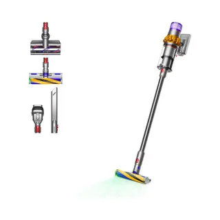 Dyson V15 Detect Absolute 2-in-1 steelstofzuiger Batterij Droog Zakloos 0,76 L 660 W Nikkel, Geel