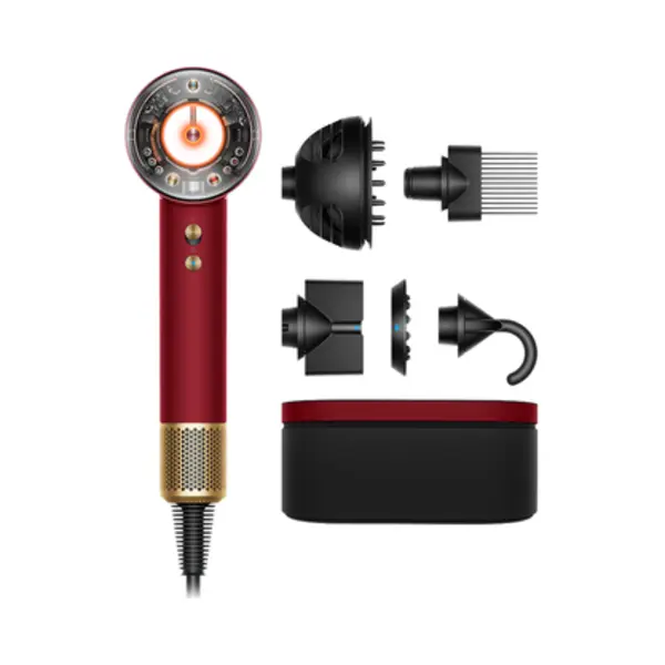 Dyson 594823-01 haardroger 1600 W Goud, Rood thumbnail