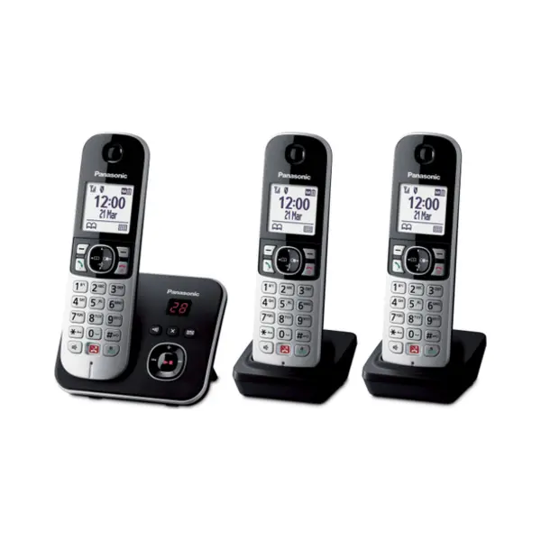 Panasonic Kx-TG6863 Dect-telefoon Nummerherkenning Zwart, Zilver thumbnail