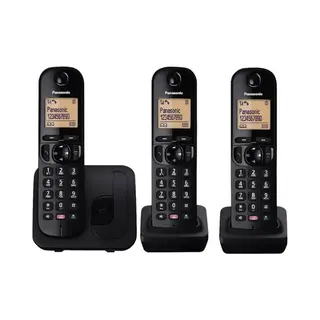 Panasonic Kx-TGC253NLB Telefon Analoges/Dect-Telefon Anrufer-Identifikation Schwarz