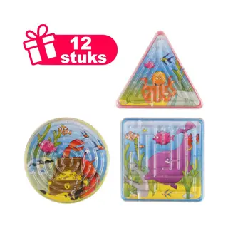 Henbrandt 10 X Mini Sealife Maze Puzzle