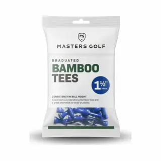 Masters Bamboo Graduated Golftees 38mm 25 Stuks