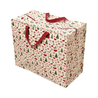 Rex London Xxl Tas / Jumbo Shopper / Opbergtas Christmas / Kerst Print