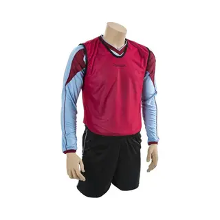 Precision Mesh Training Bib - Red / Kids 4-9Yr