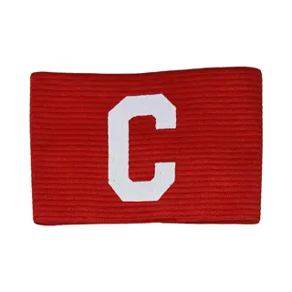Precision Big C Captains Armband - Jnr - Red / Junior