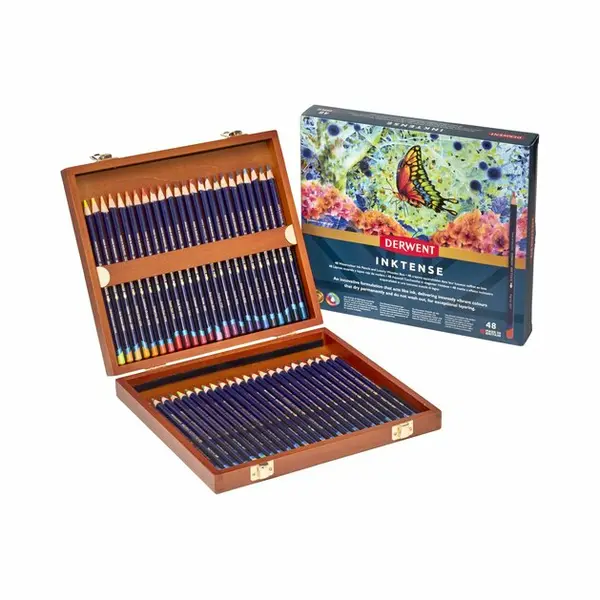 Derwent Inktense Verschillende kleuren 48 stuk(s) thumbnail