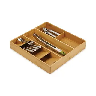 Joseph & Joseph Drawerstore™ Bamboo, Joseph, Organizer Deschublade De Bamboo, Aufbewahrung Devon Besteck, Utensilien Und Geräten, Gestapeltes Design, Langlebiges