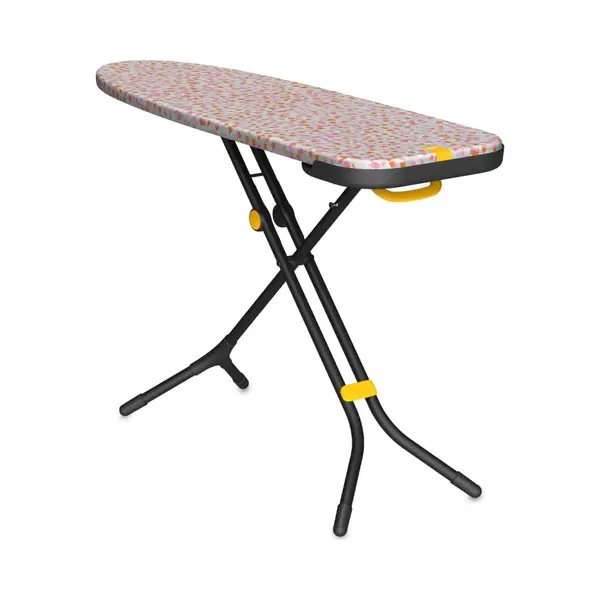 Joseph Joseph Joseph Glide Bügeltisch Mit Kompakten Beinen Und Integrierter Dampfbügeleisenablage, 135 X 45 Cm, Bedruckter Baumwollbezug, Pfirsichblüte thumbnail