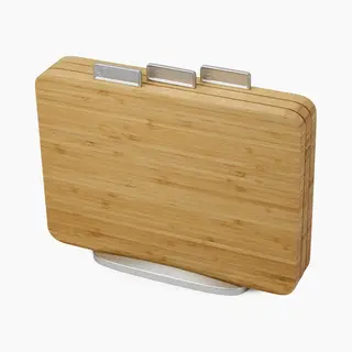 Joseph Joseph Index Küchen-Schneidebrett Rechteckig Bambus