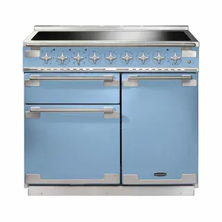 Rangemaster Elise 100 Induction Freestanding cooker Electric Zone induction hob Black, Blue