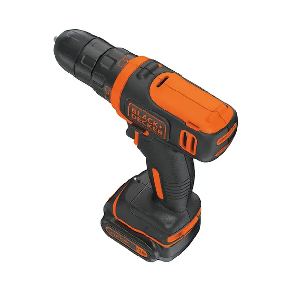 Black & Decker BDCDD12-Qw Bohrmaschine Ohne Schlüssel Schwarz, Orange thumbnail