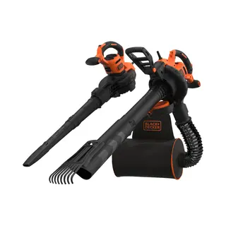 Black & Decker BEBLV301-Qs Laubbläser 3000 W