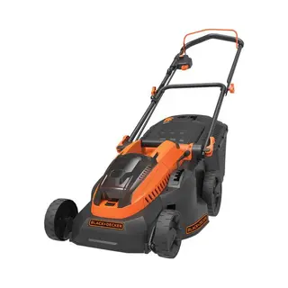 Black & Decker CLM3825L2-Qw grasmaaier Duwgrasmaaier Batterij/Accu Zwart, Oranje