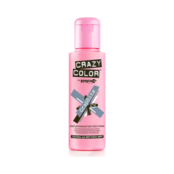Crazy Color Graphite haarkleuring Grijs 100 ml thumbnail