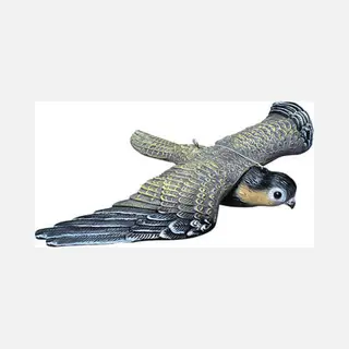 The Big Cheese Flying Falcon Bird Scarer - Size, 16 X 56 X 12cm - Grey - Wilko