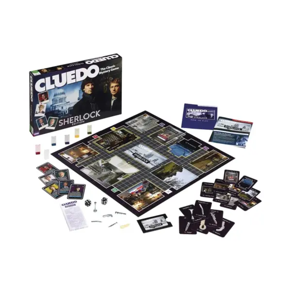 Cluedo Sherlock Edition Board Game Winning Moves thumbnail