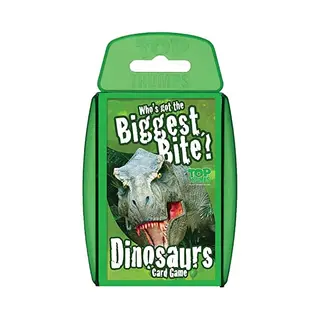 Top Trumps Dinosaurus Classic Kaartspel, Ontdek Interessante Feiten In Dit Educatieve Spel Met De Moordenaar Van Een Rex Tyrannosaurus, Is Een Leuk