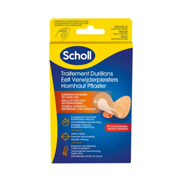 Scholl Eelt Verwijderpleisters 4 Stuks thumbnail