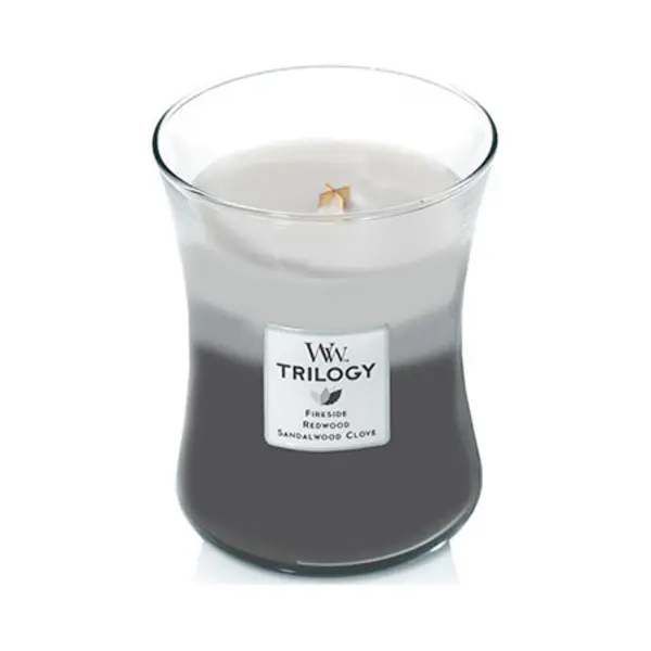 WoodWick 92911 wax candle Other Amber, Musk, Vetiver Grey, White 1 pc(s) thumbnail