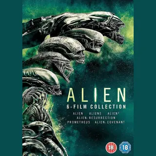 Alien 1-6 Boxset [Dvd] (import Zonder Nl Ondertiteling)
