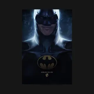 Pyramid Poster The Flash - Batman - World Collide 61x91, 5cm