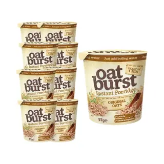 Oatburst Original Oats Instant Porridge Pot, 57 G, Pack Of 8