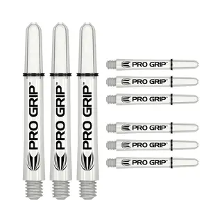 Target Pro Grip 3 Set White - Dart Shafts - Short