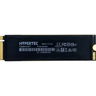 Hypertec FirestormLite1TB M.2 2280 NVMe PCIe Gen 4x4 Ssd; 2GB Dram cache; 7400MB/s seq Read; 5200MB/s Seq write; Random 4K Iops 751K read / 663k write; 680TB Tbw.
