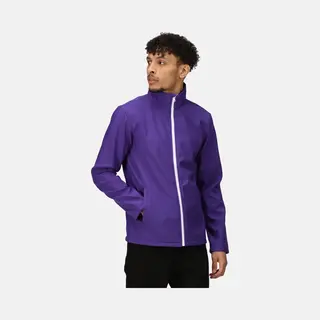 Regatta Men's Ablaze Printable Softshell Jacket In Purple | Size, 3XL