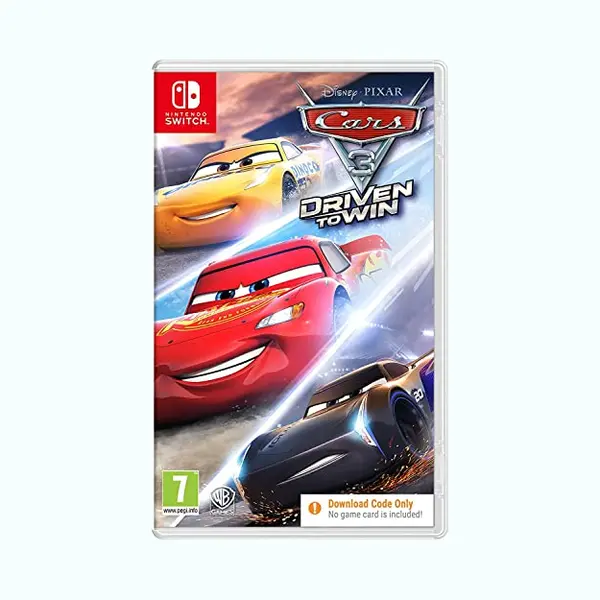 Warner Bros Cars 3, Driven To Win (Code In Box) (Nintendo Switch) thumbnail