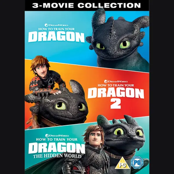 Warner Bros How To Train Your Dragon: 3 Film Collection Dvd Engels thumbnail