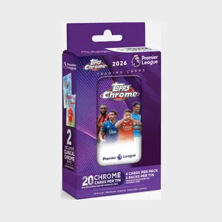 2026 Topps Premier League Chrome Tin