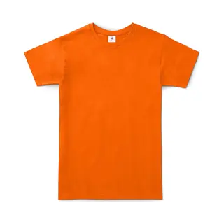 B&C Exact 150 Heren T-Shirt - Oranje - Small - Koningsdag- Korte Mouwen