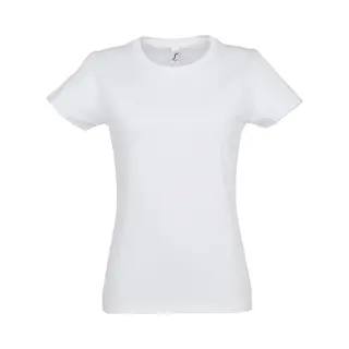 Sol'S Women's Imperial Short-Sleeved T-Shirt In White | Size, Large