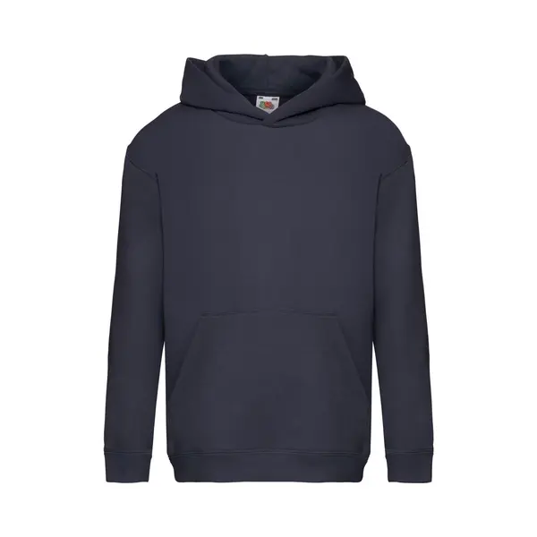 Fruit Of The Loom Unisex Kinder Kapuzenpullover Premium, Blau (Deep Navy), 14-15 Jahre (Herstellergröße, 36) thumbnail