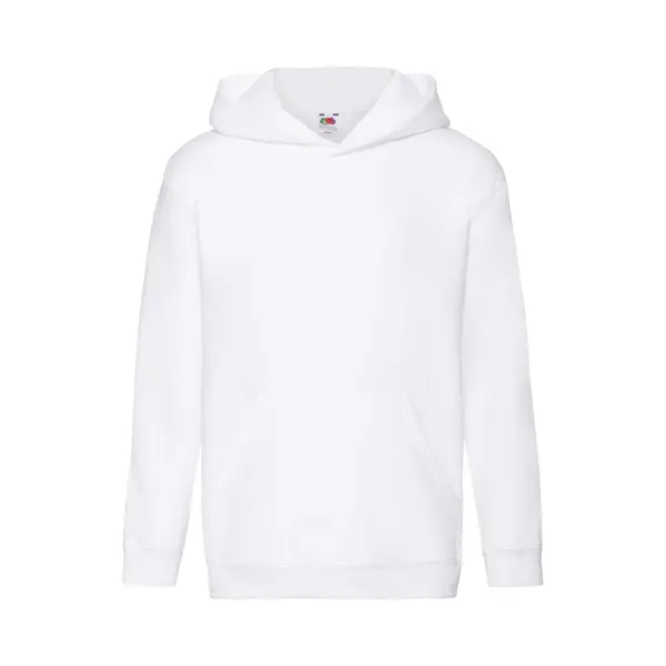 Fruit Of The Loom Unisex Kinder Kapuzenpullover Premium, Weiß (White), 5-6 Jahre (Herstellergröße, 26) thumbnail
