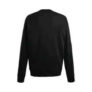 Fruit Of The Loom Heren Lichtgewicht Set-In Sweatshirt (Zwart)