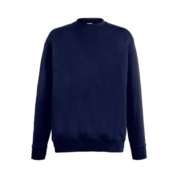Fruit Of The Loom Heren Lichtgewicht Set-In Sweatshirt (Donker Marine) thumbnail