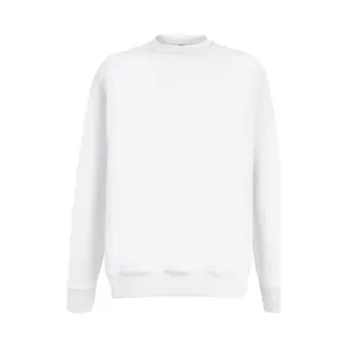 Fruit Of The Loom Heren Lichtgewicht Set-In Sweatshirt (Wit)