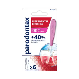 Parodontax - Interdentalbürsten 0, 4 Mm – Sorgt Für Die Zahnhygiene – Deckt +40%* Der Bürstenoberfläche Ab – Entfernt Plaque Zwischen Den