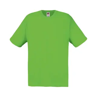 Fruit Of The Loom Men's Original T-Shirt In Lime | Size, Small