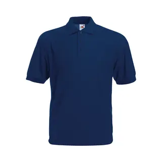 Fruit Of The Loom Herren Poloshirt SS025M, Blau-Blau (Marineblau), Xxxxl