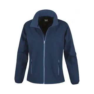 Regatta, Damen, Outdoorjacken, Softshell Femme Printable (Xxl), Blau, Xxl