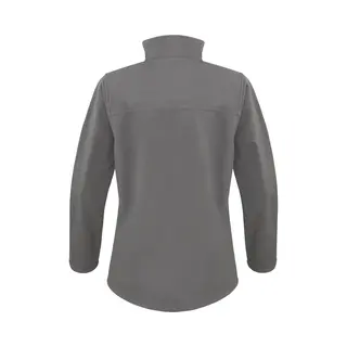 Dames Classic Softshell Outdoorjas Result Maat S Grijs