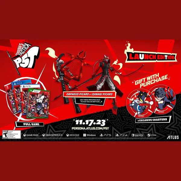 Sega Persona 5 Tactica Standaard Xbox One/Xbox Series X thumbnail