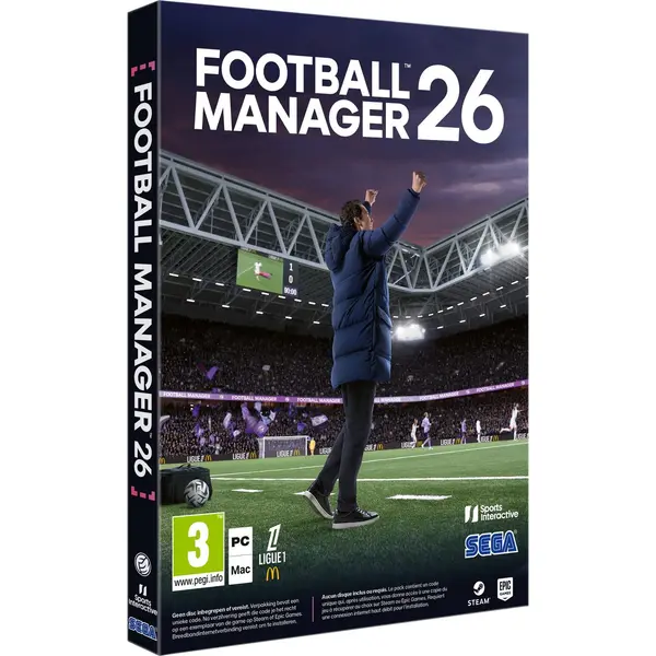 Sega Football Manager 26 - Pc - Sport Simulatie - Inclusief Vrouwenvoetbal thumbnail