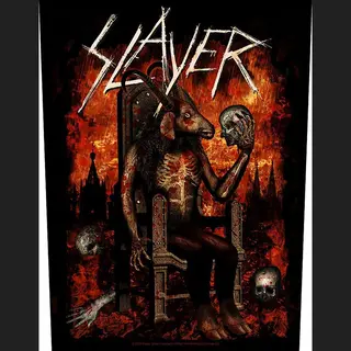 Slayer Devil On Throne Backpatch