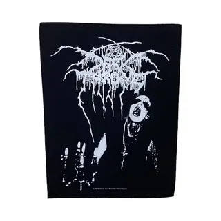 Darkthrone Dark Throne RÜCkenaufnÄHer/Backpatch #3 Transilvanian Hunger Black