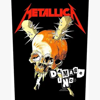 Metallica Damage Inc. Backpatch/Rückenaufnäher - 1 Stück - Rechteckig - Patch - Patch - Metallica - Musik